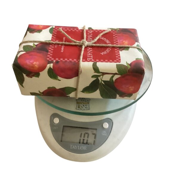 Saponi Sapone Per Cucina POMEGRANATE Vegetable Soap Bar Italy LAFCO 10.7 oz - Picture 4 of 6